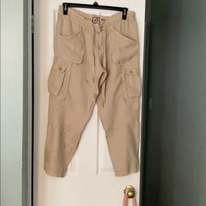 Linen cargo pant by Juicy Couture